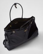 Prada Bonnie Extra Large Leather Handbag - Image 5